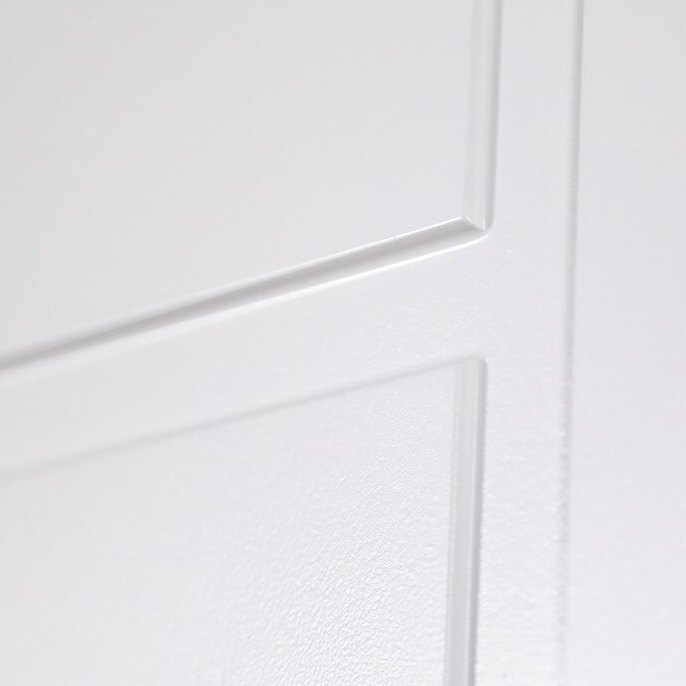 фрезерованная мдф-панель в цвете белый матовый внутренняя отделка в белом цвете